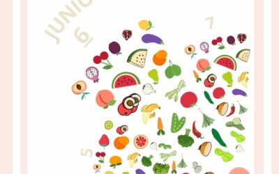 Frutas y verduras de junio